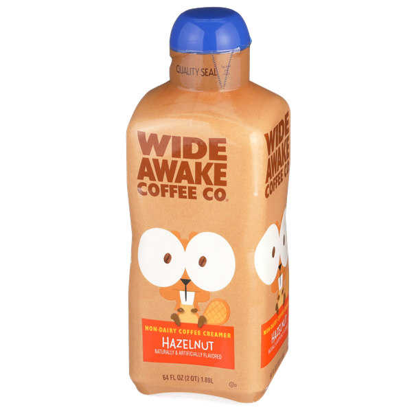 Wide Awake Coffee Co. Coffee Creamer, NonDairy, Hazelnut