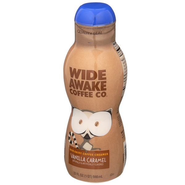 Wide Awake Coffee Co. Coffee Creamer, NonDairy, Vanilla