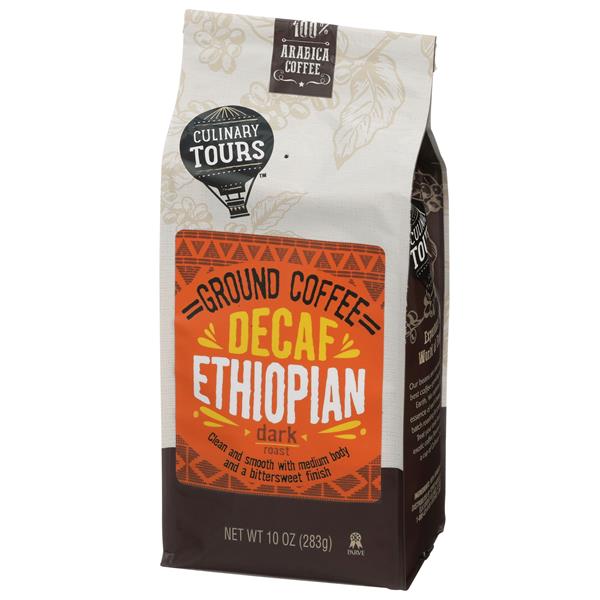Culinary Tours Decaf Ethiopian Ground Coffee HyVee