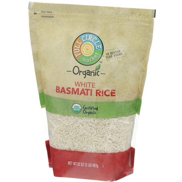 Full Circle Organic Long Grain Basmati White Rice HyVee Aisles