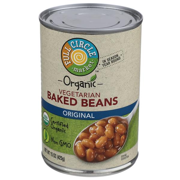 Full Circle Organic Vegetarian Baked Beans, Original HyVee Aisles