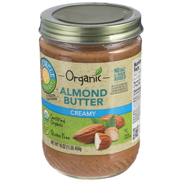 Full Circle Organic Creamy Almond Butter HyVee Aisles Online Grocery