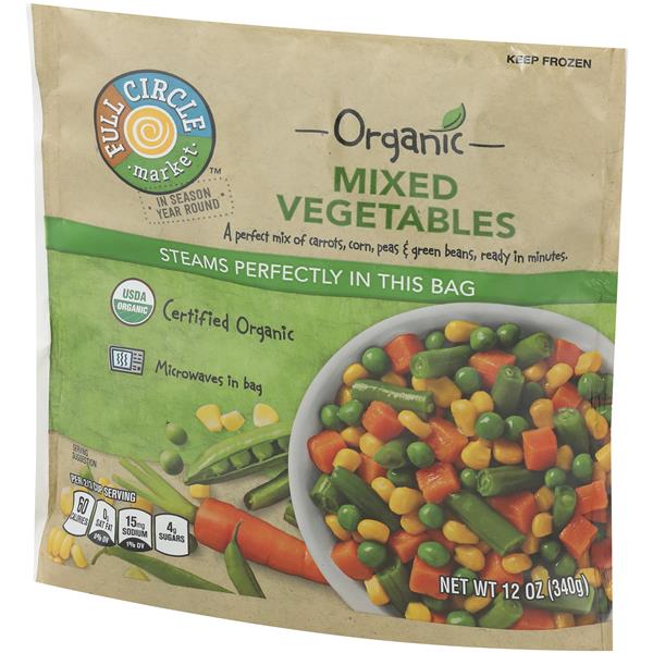 Full Circle Organic Steam in Bag Mixed Vegetables HyVee Aisles