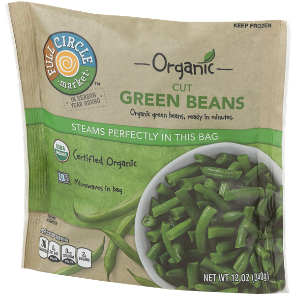 Full Circle Organic Steam in Bag Cut Green Beans | Hy-Vee Aisles Online ...