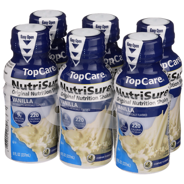 Topcare Nutrition Vanilla Shake 6pk Hy Vee Aisles Online Grocery Shopping 4677