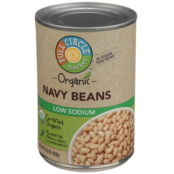 Full Circle Organic Navy Beans, Low Sodium HyVee Aisles Online