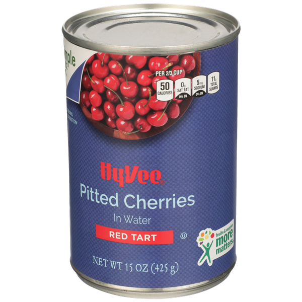 HyVee Red Tart Pitted Cherries in Water HyVee Aisles Online Grocery