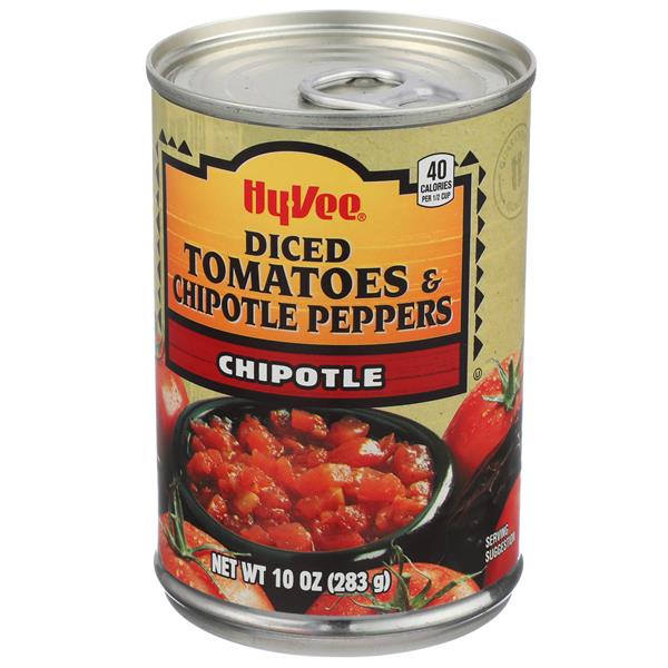 HyVee Diced Tomatoes & Chipotle Peppers HyVee Aisles Online Grocery