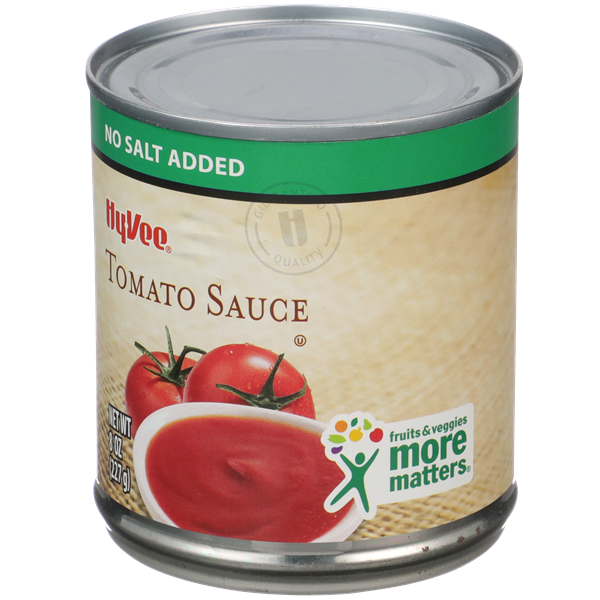 HyVee No Salt Added Tomato Sauce HyVee Aisles Online Grocery Shopping
