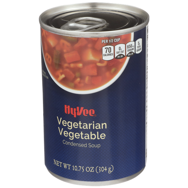 Hy Vee Vegetarian Vegetable Condensed Soup Hy Vee Aisles Online 9034