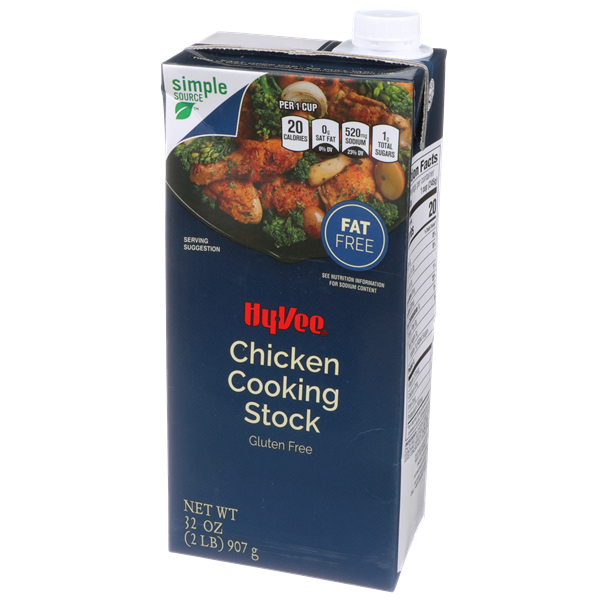 HyVee Chicken Cooking Stock Fat Free Gluten Free HyVee Aisles