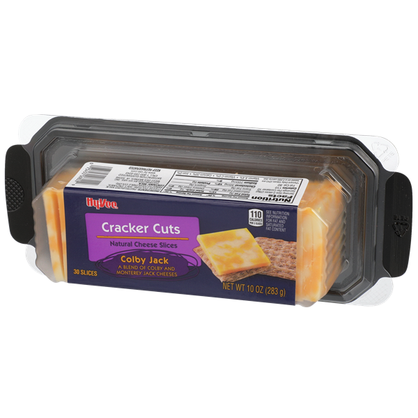HyVee Cracker Cuts Colby Jack 30Ct HyVee Aisles Online Grocery Shopping