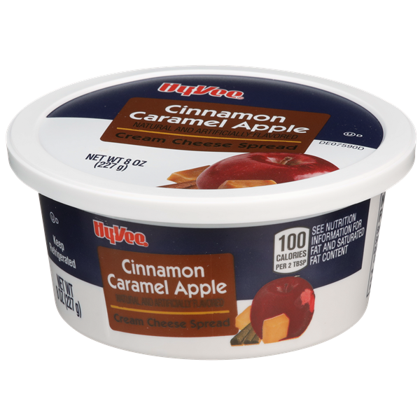 HyVee Cinnamon Caramel Apple Cream Cheese Spread HyVee Aisles