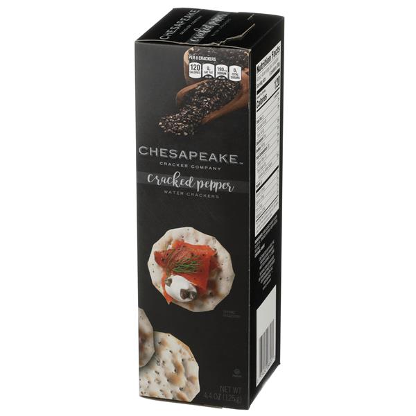 Chesapeake Cracked Pepper Water Crackers HyVee Aisles Online Grocery