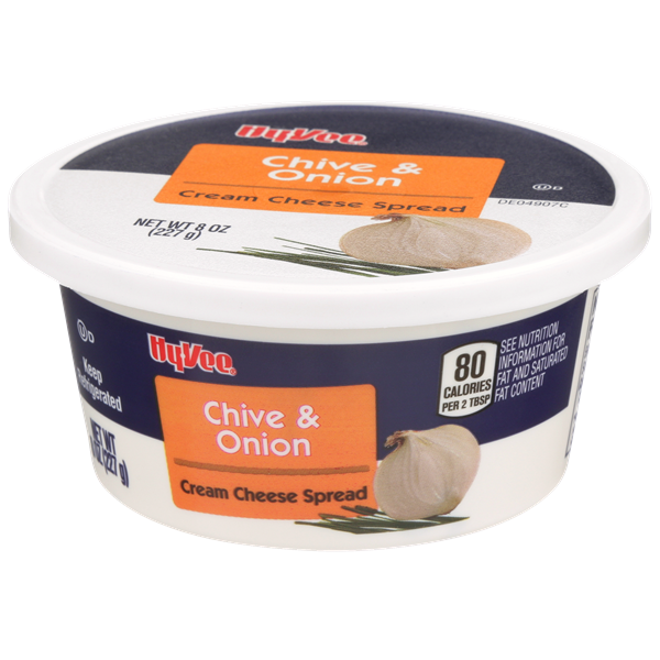 HyVee Onion & Chive Cream Cheese Spread HyVee Aisles Online Grocery