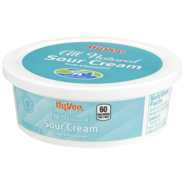 HyVee All Natural Sour Cream HyVee Aisles Online Grocery Shopping