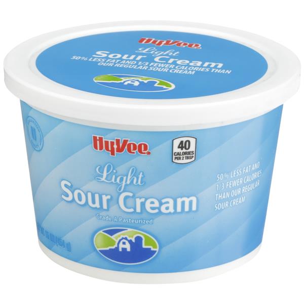 Hy-Vee Light Sour Cream | Hy-Vee Aisles Online Grocery Shopping