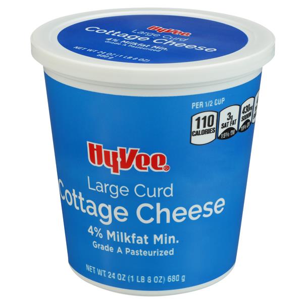 Hy Vee Large Curd Cottage Cheese Hy Vee Aisles Online Grocery