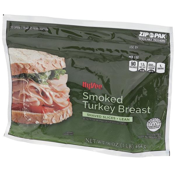 HyVee Smoked Turkey Breast Shaved Slices HyVee Aisles Online