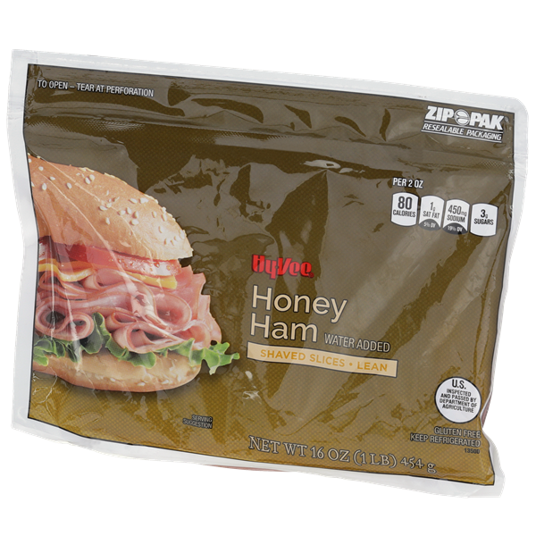 HyVee Baked Honey Ham Shaved Slices HyVee Aisles Online Grocery Shopping