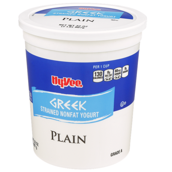 HyVee Plain Greek Yogurt HyVee Aisles Online Grocery Shopping