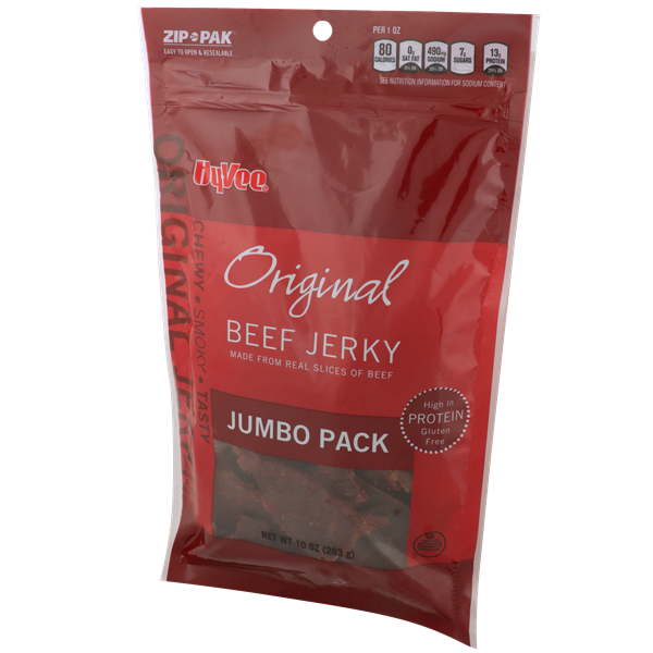 HyVee Original Beef Jerky Jumbo Pack HyVee Aisles Online Grocery