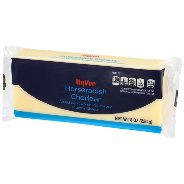 HyVee Horseradish Cheddar Cheese Brick HyVee Aisles Online Grocery