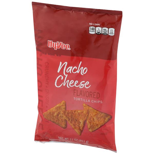 HyVee Nacho Cheese Flavored Tortilla Chips HyVee Aisles Online