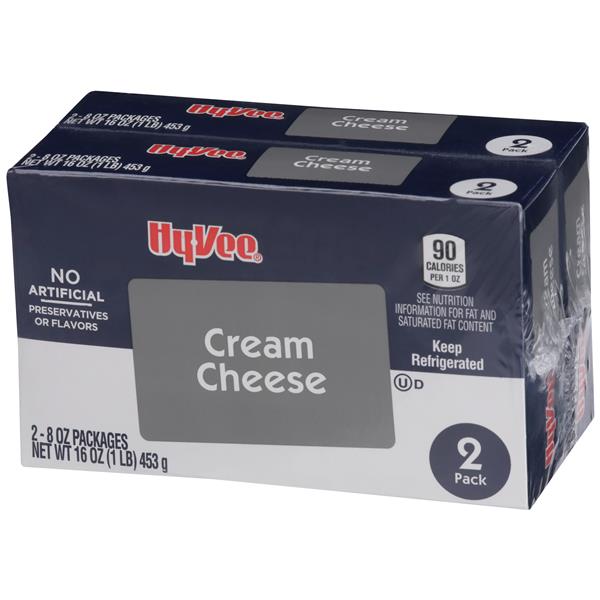 HyVee Cream Cheese 2 8 oz Packages HyVee Aisles Online Grocery