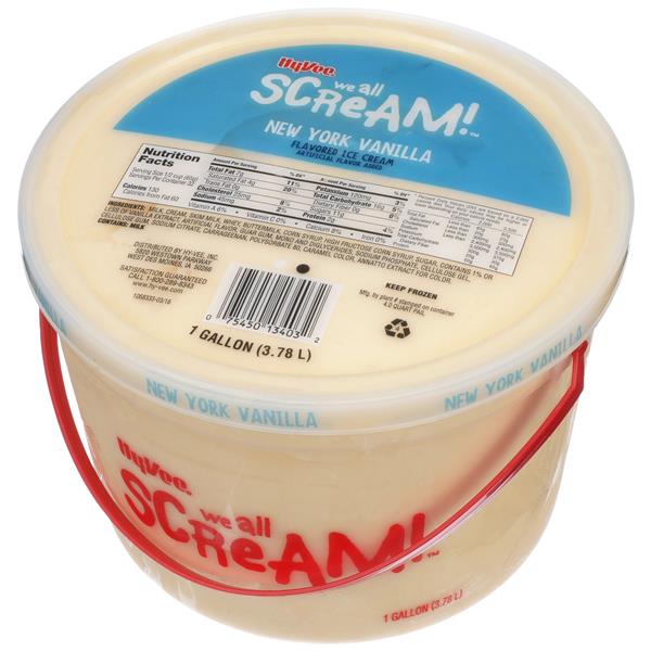 HyVee We All Scream! New York Vanilla Ice Cream HyVee Aisles Online