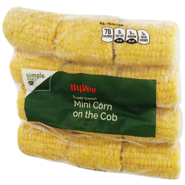 HyVee Super Sweet Mini Corn On The Cob HyVee Aisles Online Grocery