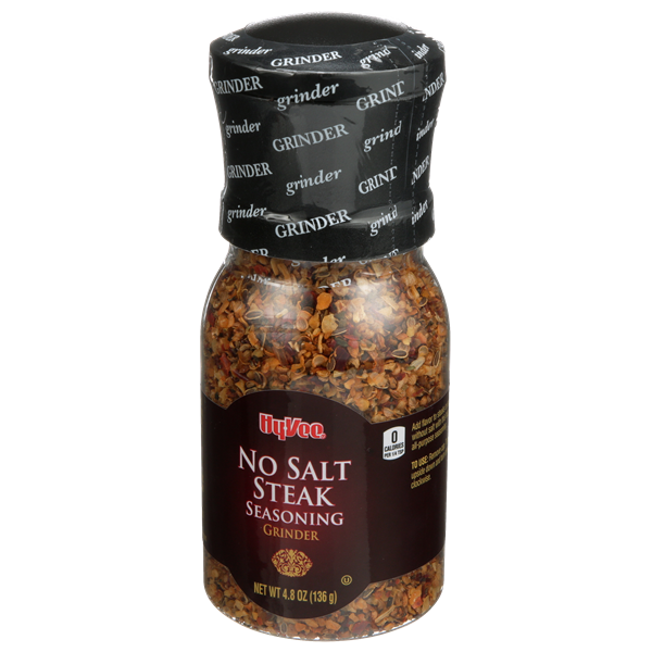 HyVee No Salt Steak Seasoning Grinder HyVee Aisles Online Grocery