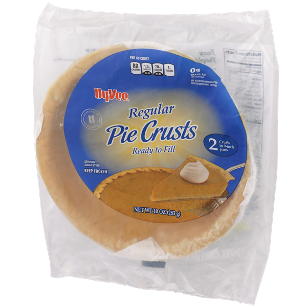 HyVee Regular Pie Crusts 2Ct HyVee Aisles Online Grocery Shopping
