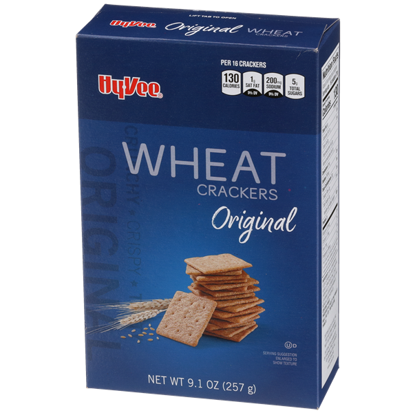 HyVee Wheat Crackers Original HyVee Aisles Online Grocery Shopping