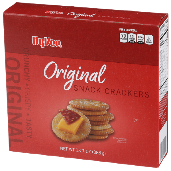 HyVee Snack Crackers Original Flavor 4 Stack Packs HyVee Aisles