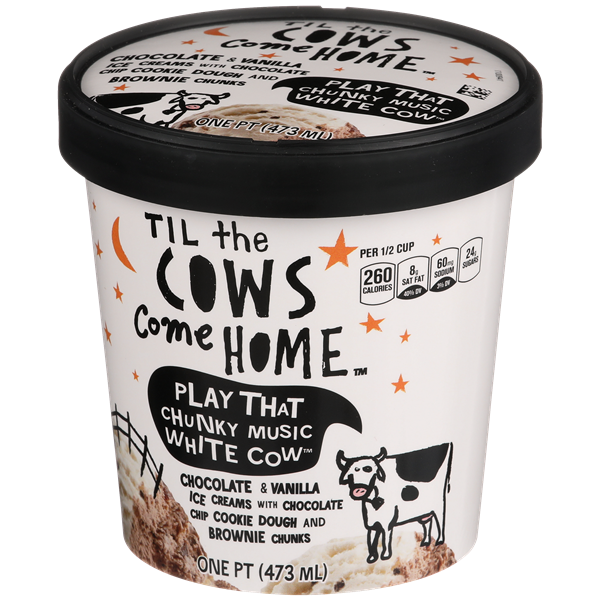 Till the Cows Come Home Ice Cream Play That Chunky Music White Cow | Hy