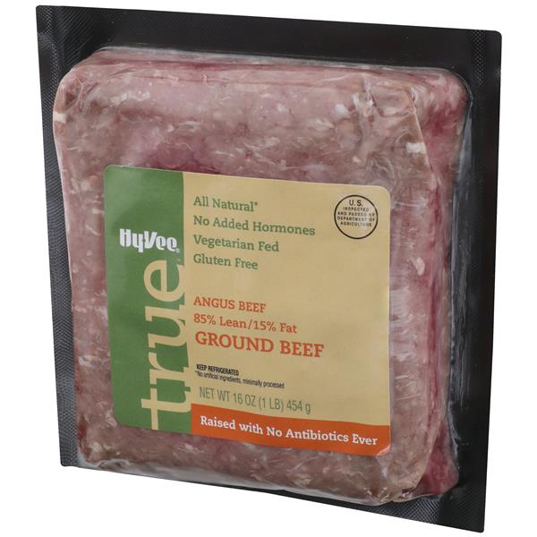 HyVee True Angus Ground Beef 85 Lean HyVee Aisles Online Grocery