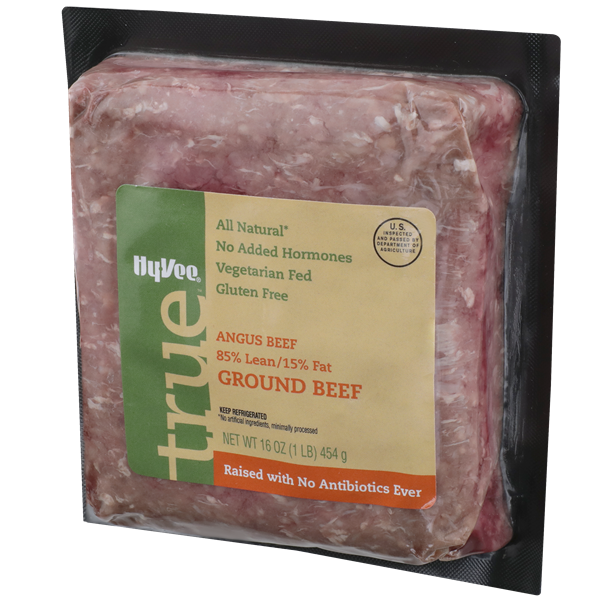 HyVee True Angus Ground Beef 85 Lean HyVee Aisles Online Grocery