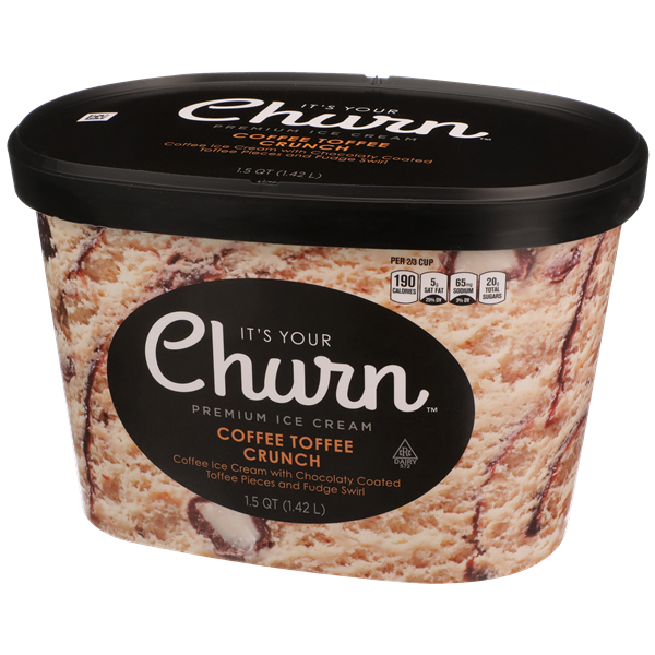 It's Your Churn Premium Ice Cream Coffee Toffee Crunch | Hy-Vee Aisles ...