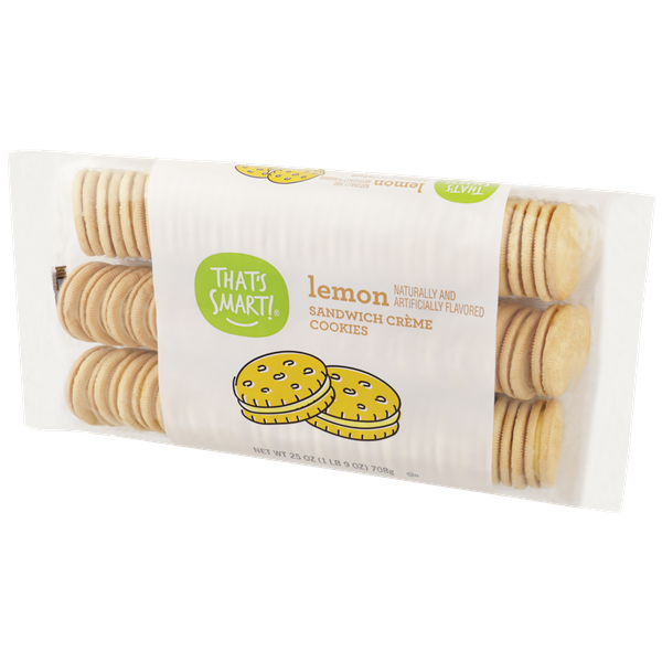 That's Smart! Lemon Flavored Sandwich Creme Cookies HyVee Aisles